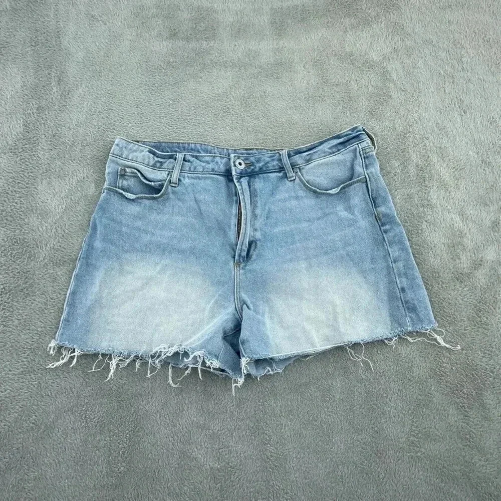 Articles of Society cut off jean Shorts Womens 31 Blue 4415